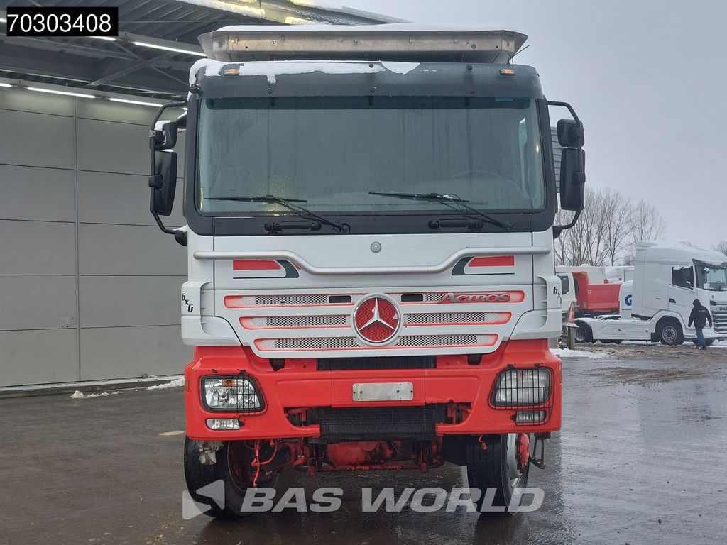 Mercedes Actros Actros 3346 6X6 6x6 chassis Big-Axle Steel suspension Semi Automatic Euro 3