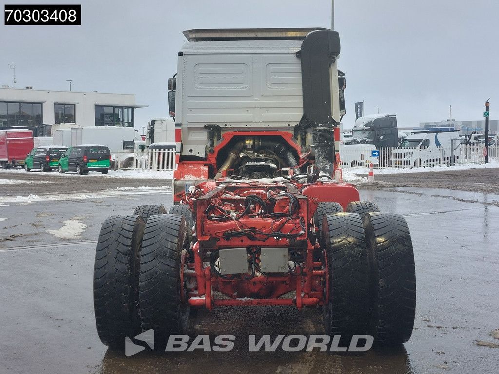 Mercedes Actros Actros 3346 6X6 6x6 chassis Big-Axle Steel suspension Semi Automatic Euro 3