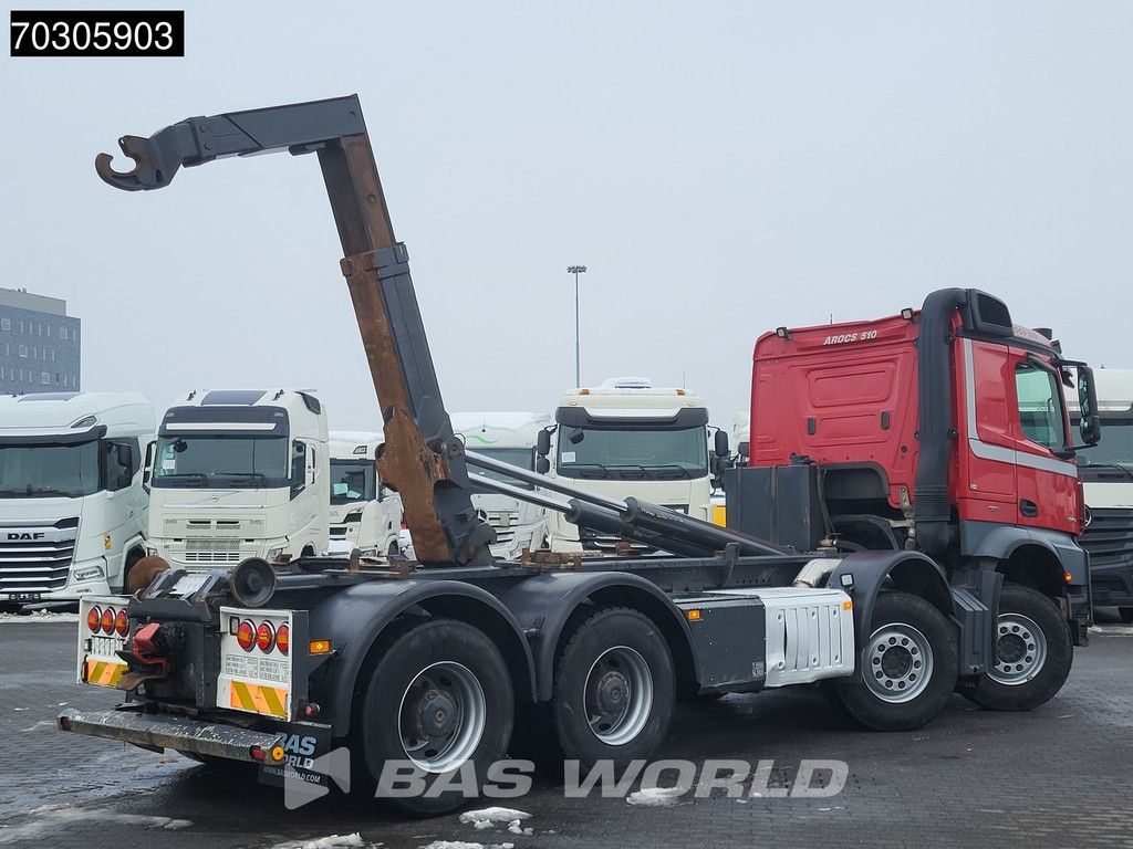 Mercedes Arocs Arocs 3251 8X4 Palfinger hooklift Big-Axle Automatic Euro 6