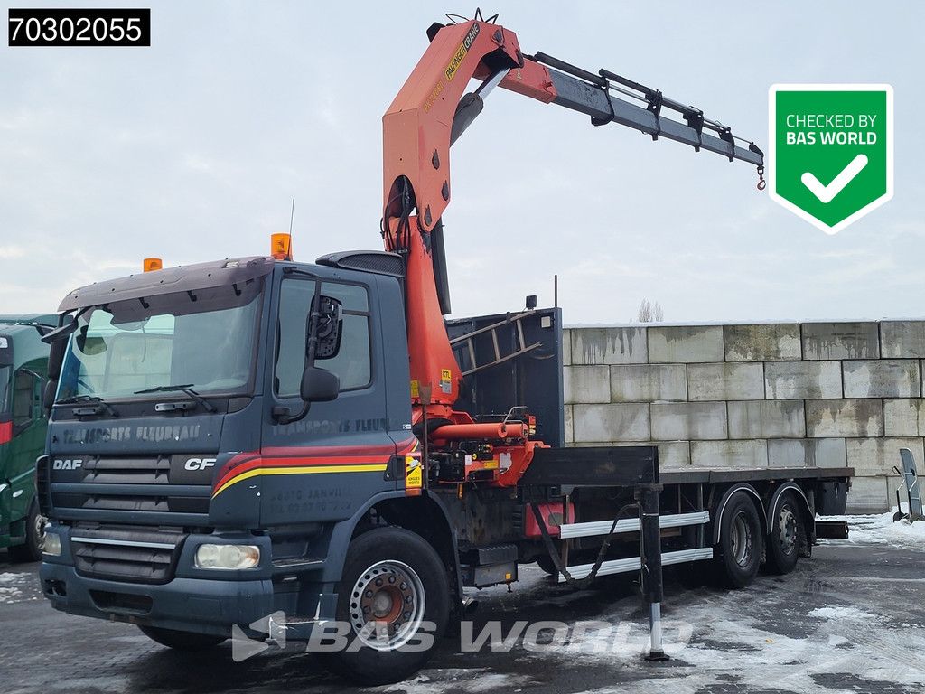 DAF CF75.310 6X2 Palfinger PK32080 Crane remote control Manual Euro 5