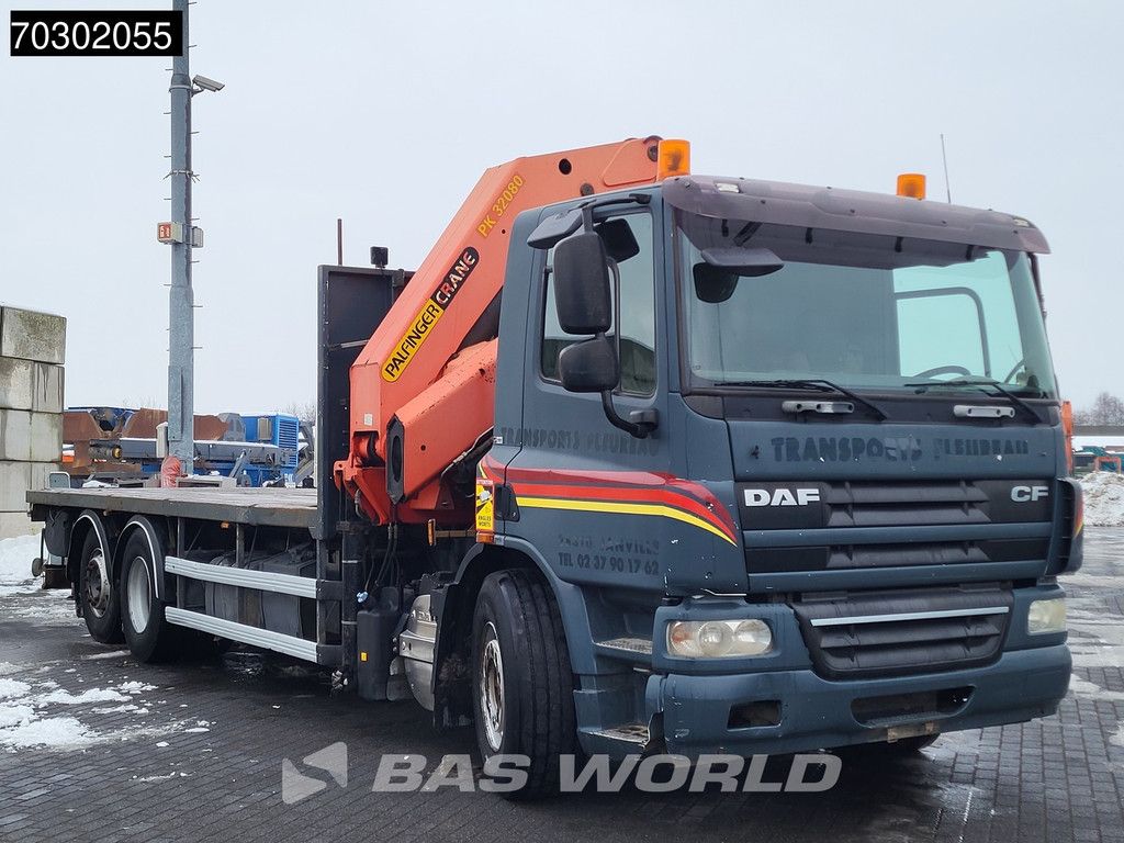 DAF CF75.310 6X2 Palfinger PK32080 Crane remote control Manual Euro 5