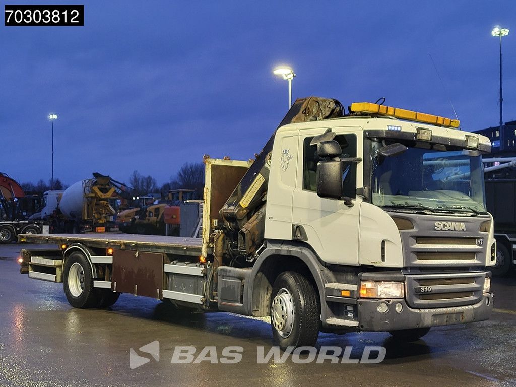 Scania R P310 4X2 HMF 1823 K4 Crane Kran Remote control Manual Euro 3