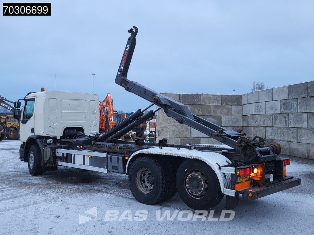 Volvo FE 280 6X2 21tons Hiab XR21S56S hooklift Lift+steering axle automatic Euro 5