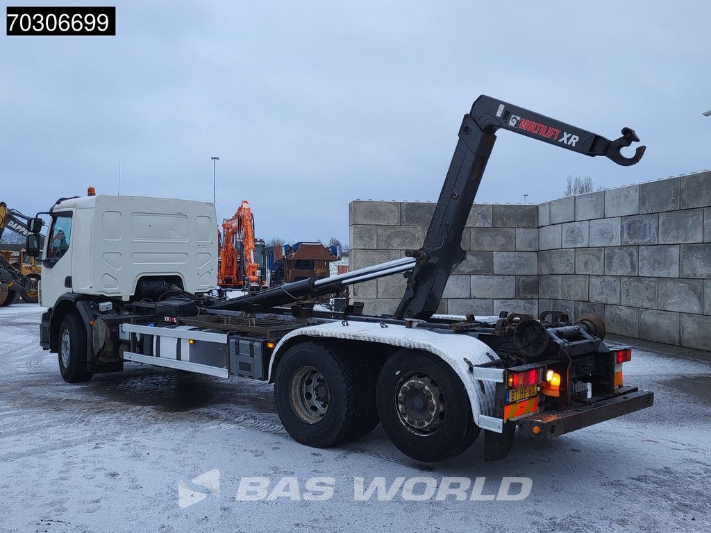 Volvo FE 280 6X2 21tons Hiab XR21S56S hooklift Lift+steering axle automatic Euro 5