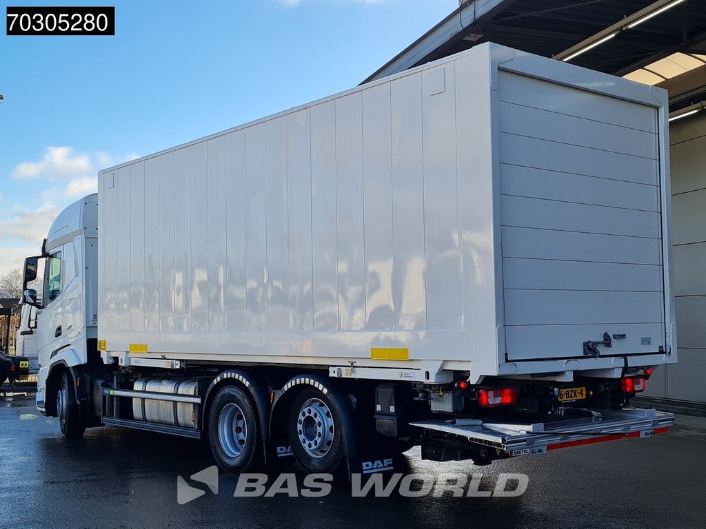 DAF XF 450 6X2 BDF including box 2000kg Ladebordwand Lift-Axle Automatic Euro 6