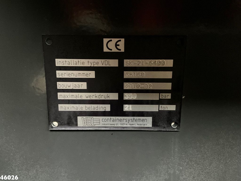 Renault Premium 430 VDL 21 Ton haakarmsysteem