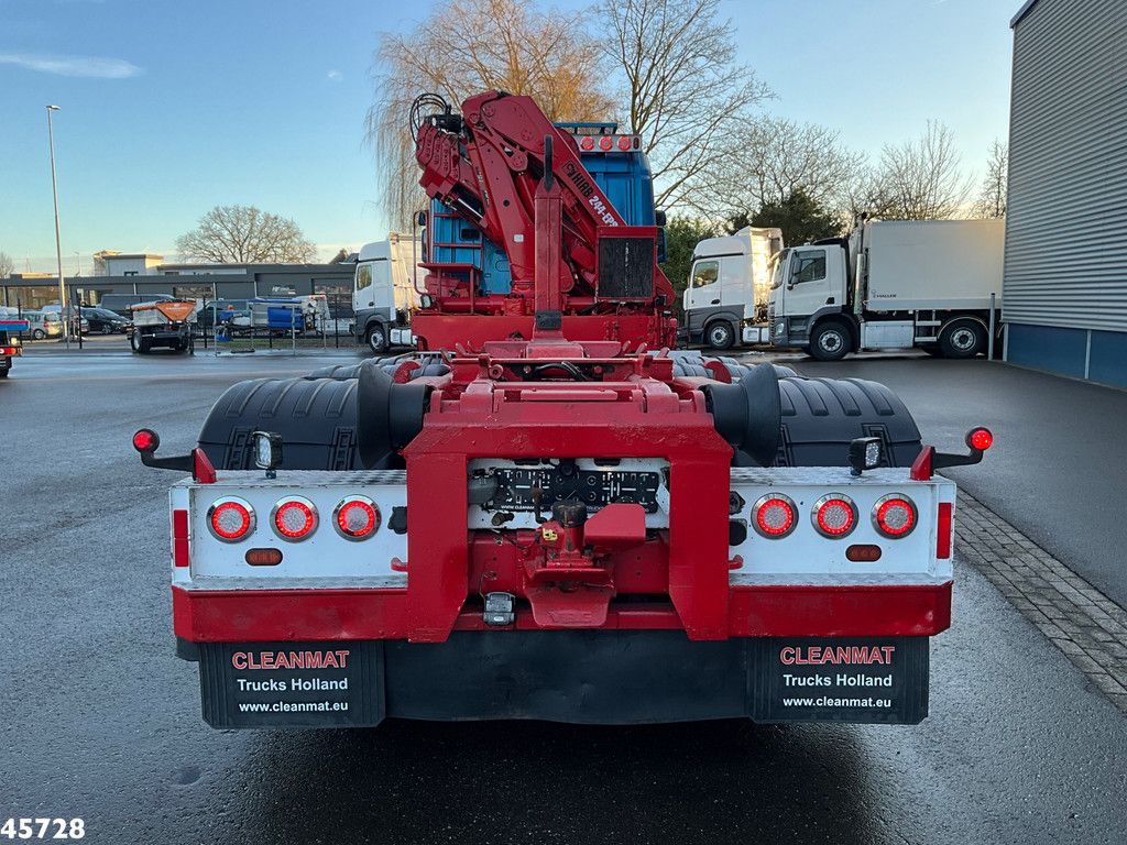 Scania R 580 8x4 Euro 6 Retarder Hiab 24 Tonmeter laadkraan