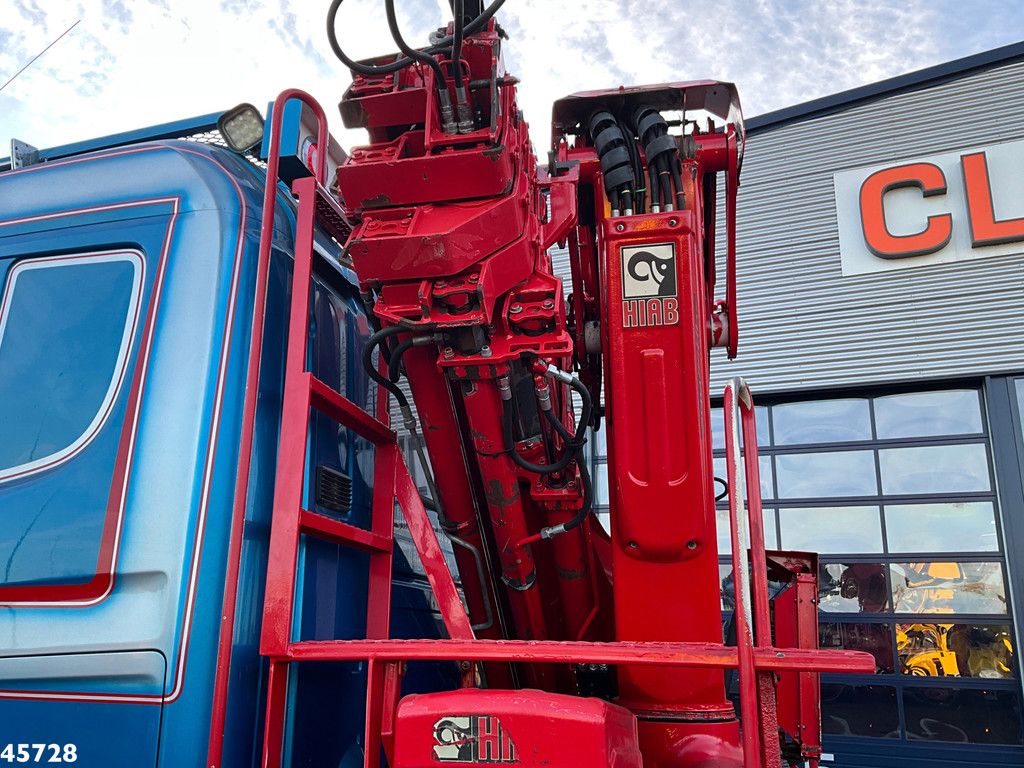 Scania R 580 8x4 Euro 6 Retarder Hiab 24 Tonmeter laadkraan