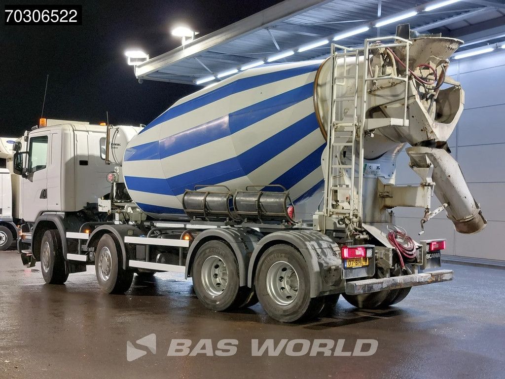 Scania G G410 8X4 NL-Truck 10m3 Schwing Stetter mixer Steel suspension Automatic Euro 6