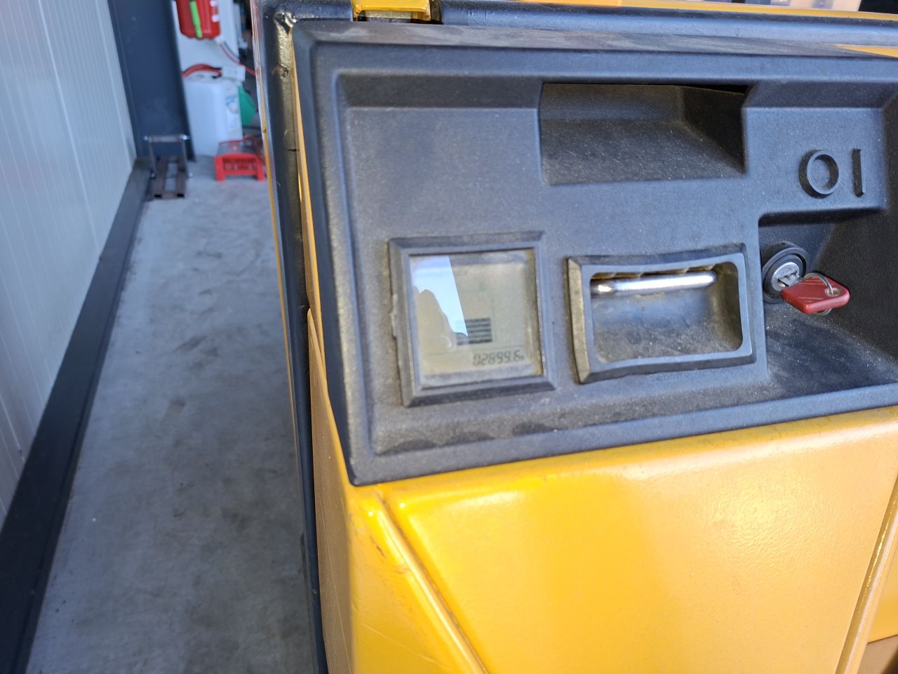 Elektrische stapelaar Jungheinriche ejc 12.5 hefhoogte 3.6 meter