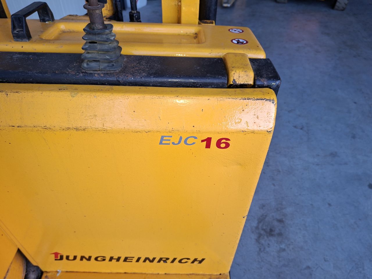 Elektrische stapelaar Jungheinrich EJC 16 2.8 m 1600 kg freelift