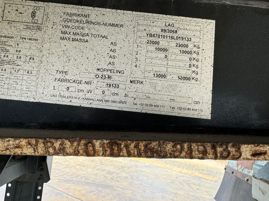 Olympian GEP165 150kVA Generator set on trailer