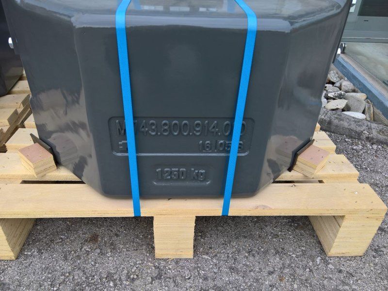 Ballastgewicht Gusseisen 1250kg