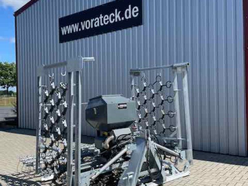 Voratek Wiesenschleppe 6m verzinkt mit Striegel und GPS Nachsaatgerät