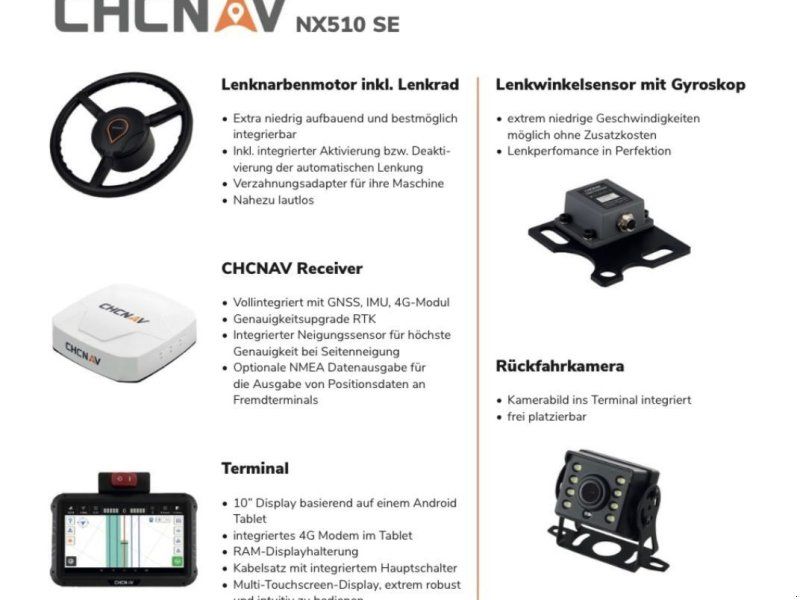 CHCNAV NX510 SE  Lenksystem Spurführsystem RTK