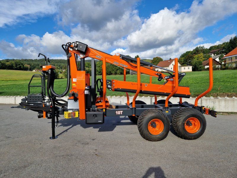 MTM 10T 9,20m Kran lbremse Hydraulische Bremse Dpelrohrrahme