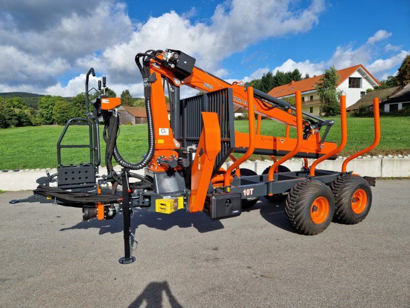 MTM 10T 9,20m Kran lbremse Hydraulische Bremse Dpelrohrrahme
