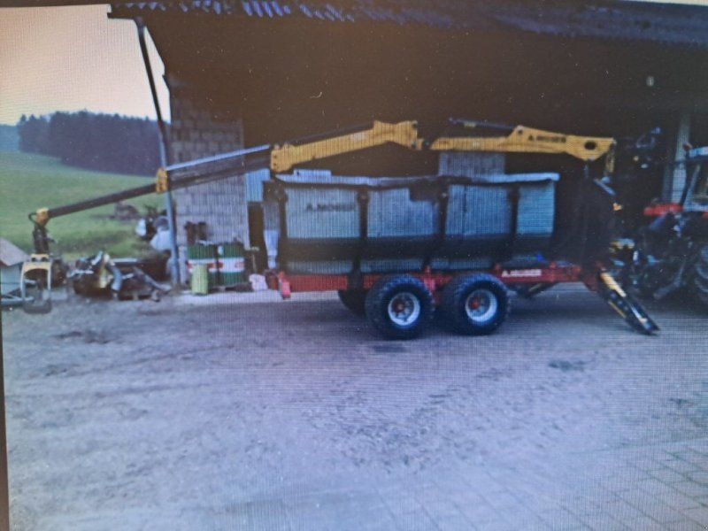 K.-Moser 9,2m Forstkrananhänger