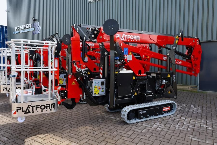 Platform Basket Spider 18.90 PRO CE Declaration, Valid inspection,