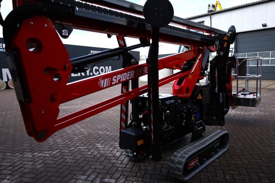 Platform Basket Spider 18.90 PRO CE Declaration, Valid inspection,