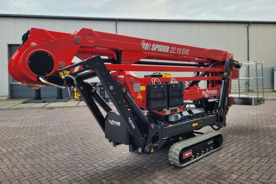 Platform Basket SPIDER 22.10 EVO CE Declaration, Valid inspection,