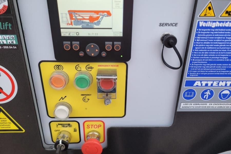 Platform Basket SPIDER 22.10 EVO CE Declaration, Valid inspection,