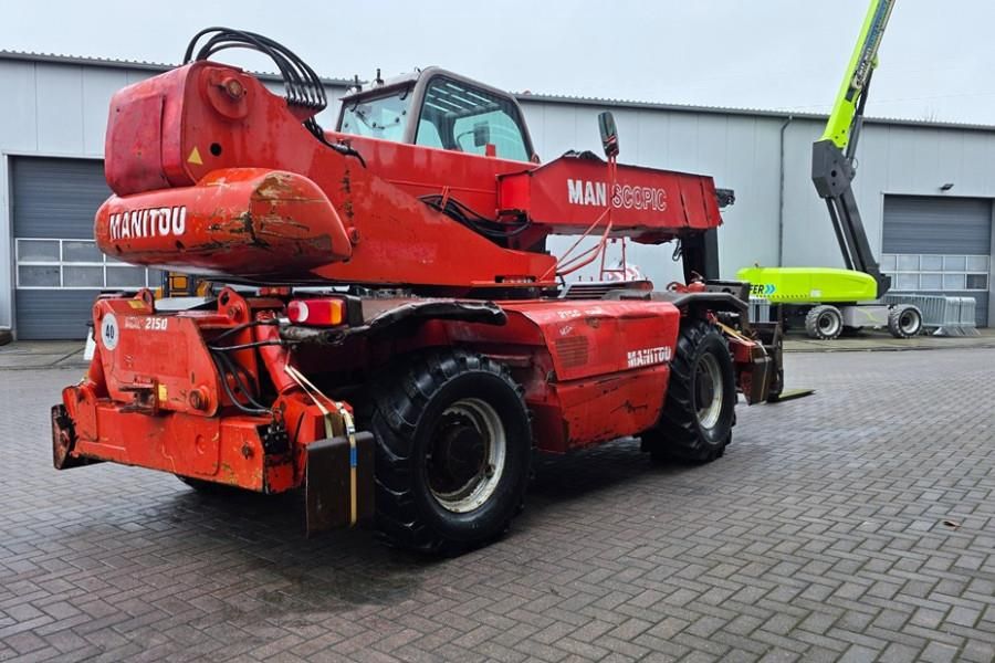 Manitou MRT2150 As-Is, Diesel, 4x4x4, 21m Lifitng Height,
