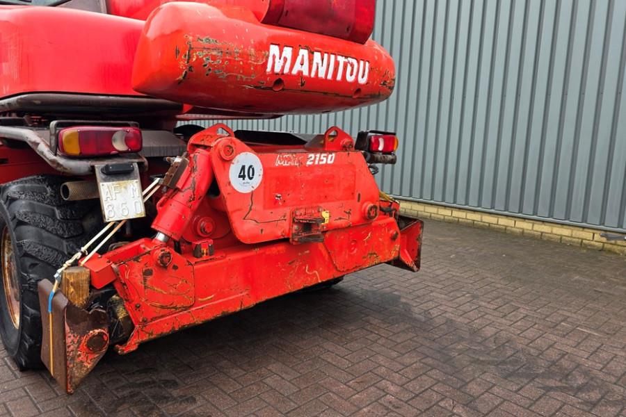 Manitou MRT2150 As-Is, Diesel, 4x4x4, 21m Lifitng Height,