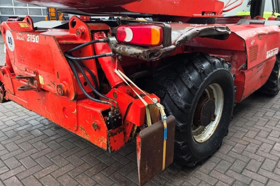 Manitou MRT2150 As-Is, Diesel, 4x4x4, 21m Lifitng Height,
