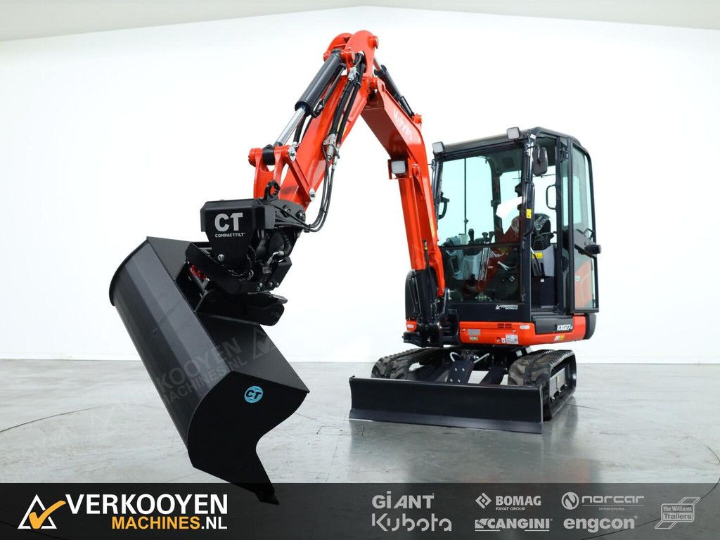 2026 Kubota KX027-4 HI + Compacttilt CTR3 Draaikantelstuk ADV1298