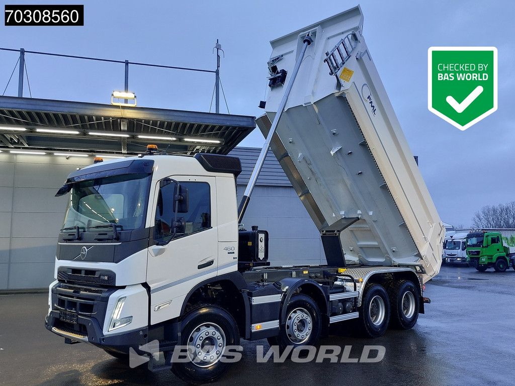 Volvo FMX 460 8X4 NEW 18m3 KH-Kipper Big-axle Steelsuspension VEB LED Euro 6