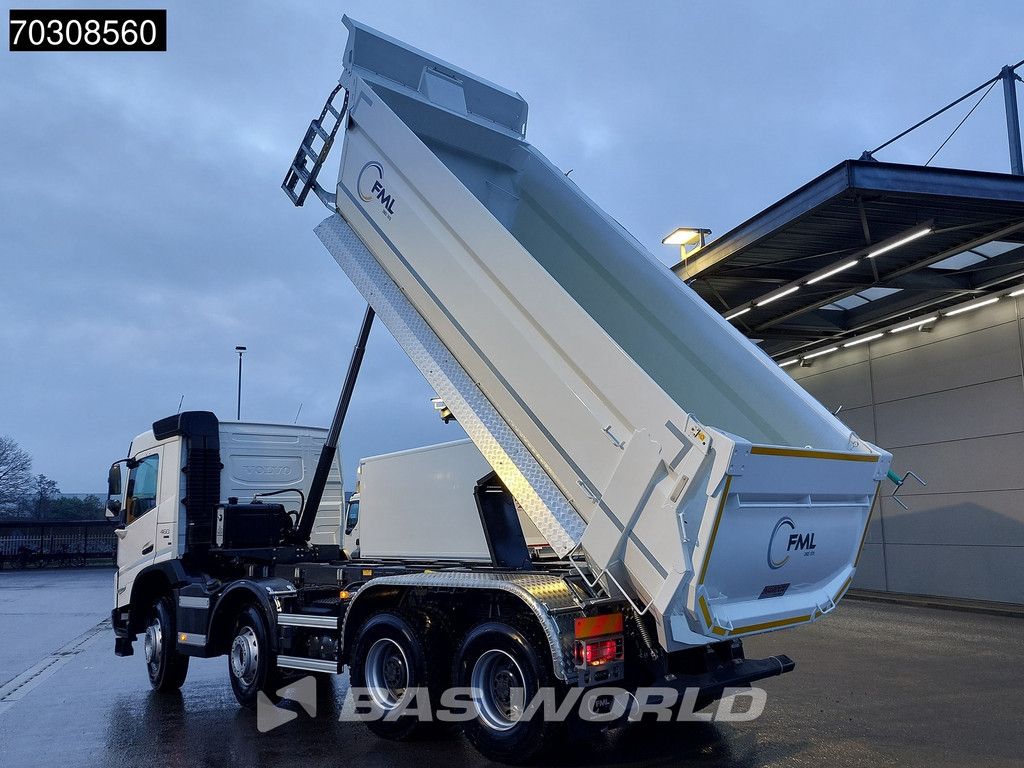 Volvo FMX 460 8X4 NEW 18m3 KH-Kipper Big-axle Steelsuspension VEB LED Euro 6