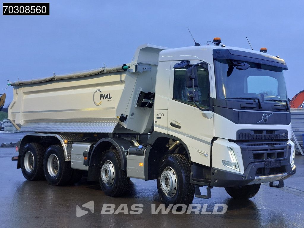 Volvo FMX 460 8X4 NEW 18m3 KH-Kipper Big-axle Steelsuspension VEB LED Euro 6