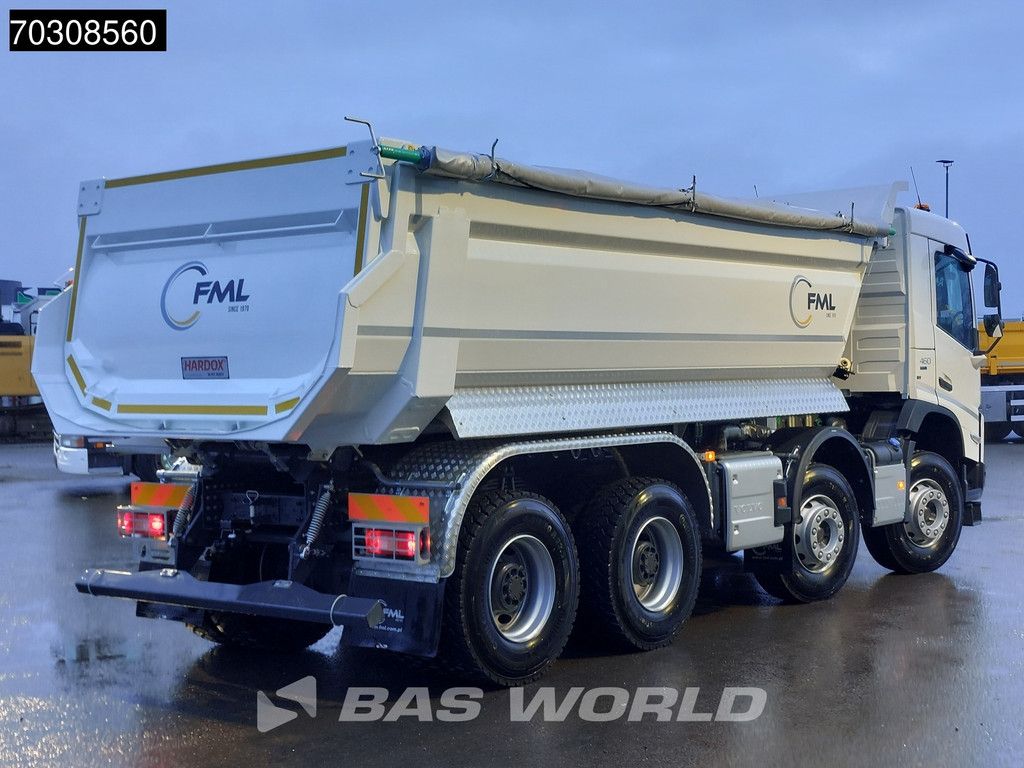 Volvo FMX 460 8X4 NEW 18m3 KH-Kipper Big-axle Steelsuspension VEB LED Euro 6