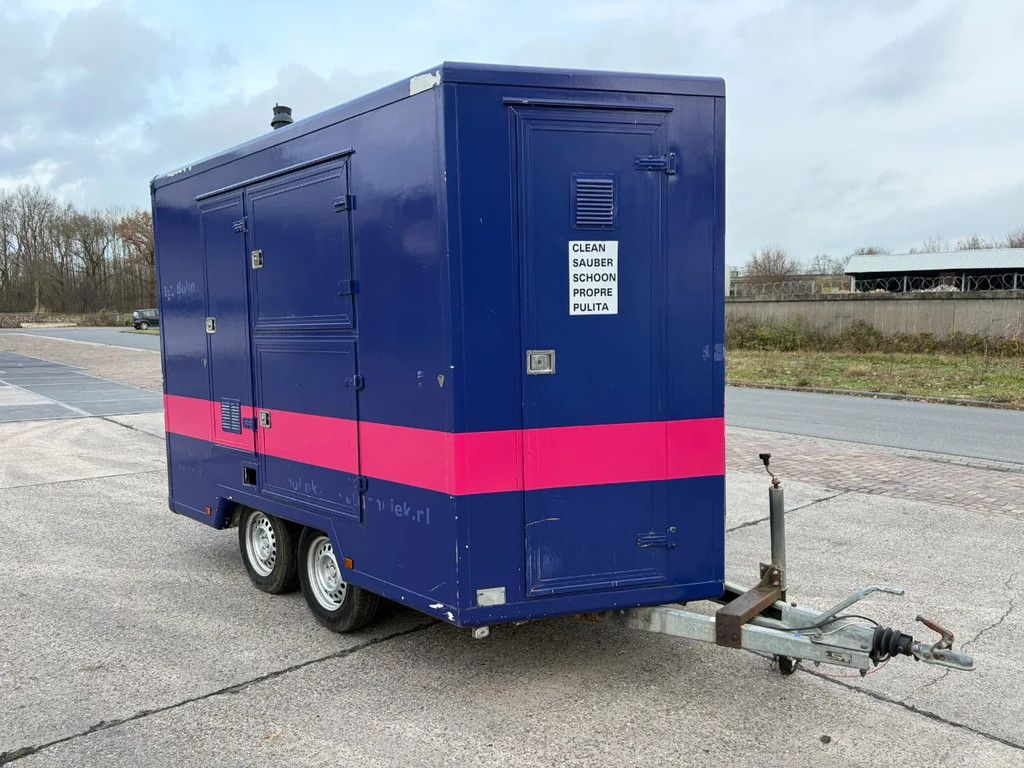 Overige decontaminatie aanhanger DEBO 3.5