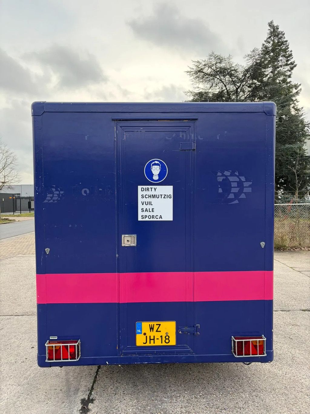 Overige decontaminatie aanhanger DEBO 3.5