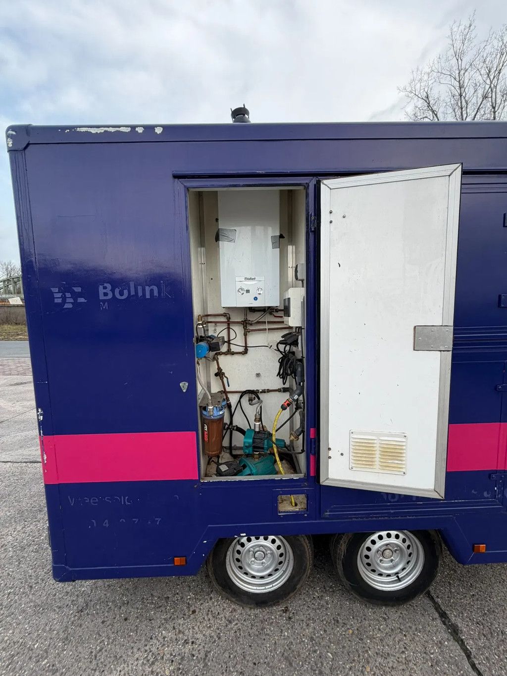 Overige decontaminatie aanhanger DEBO 3.5