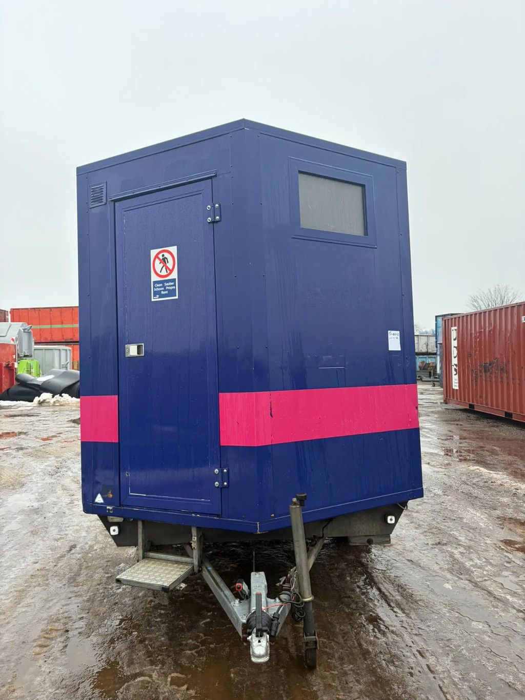 Verdonk decontaminatie aanhanger Verdonk