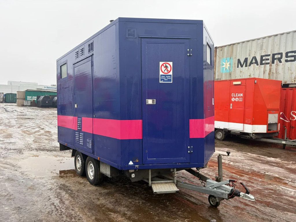 Verdonk decontaminatie aanhanger Verdonk