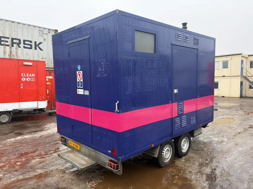 Verdonk decontaminatie aanhanger Verdonk