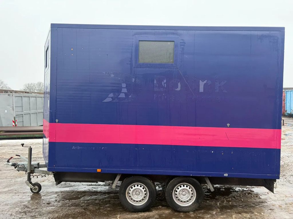 Verdonk decontaminatie aanhanger Verdonk