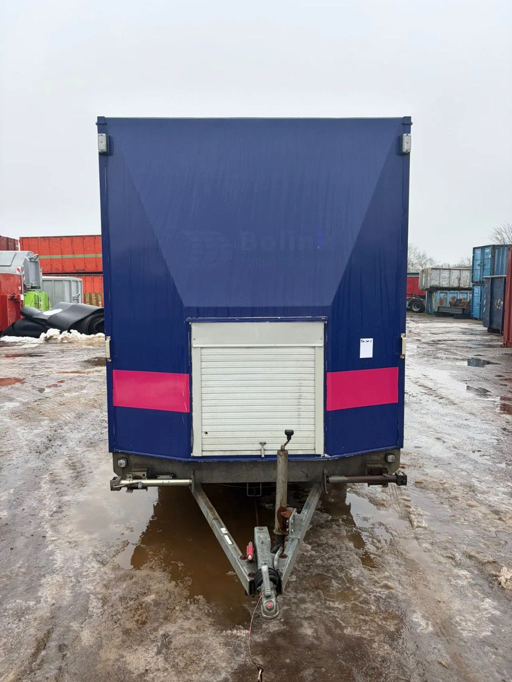 Anssems decontaminatie aanhanger Anssems