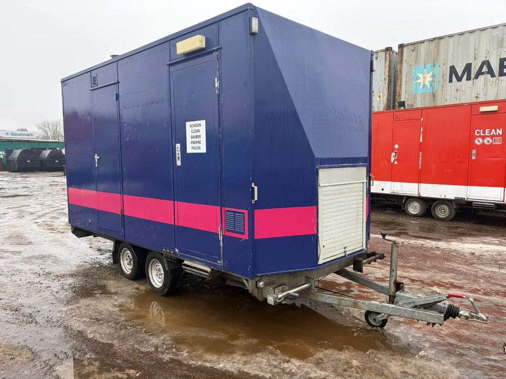 Anssems decontaminatie aanhanger Anssems