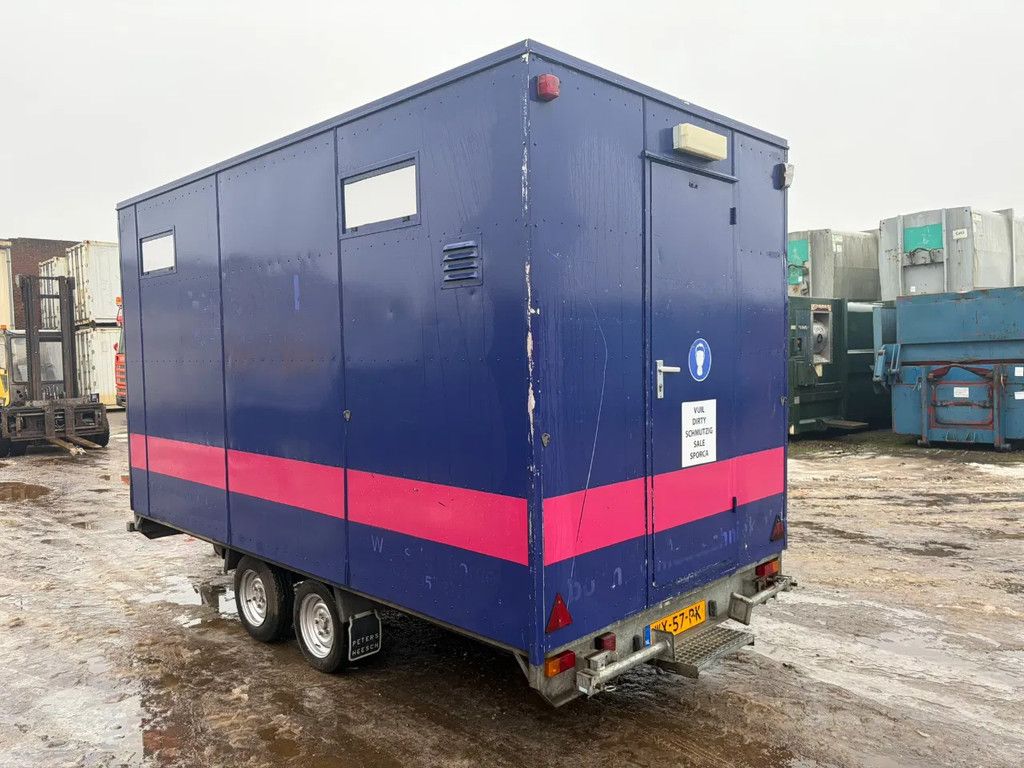 Anssems decontaminatie aanhanger Anssems