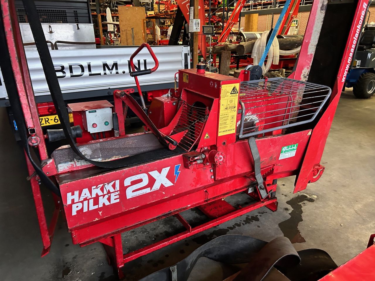 Gebruikte Hakki Pilke 2X zaagkloofmachine kloofmachine