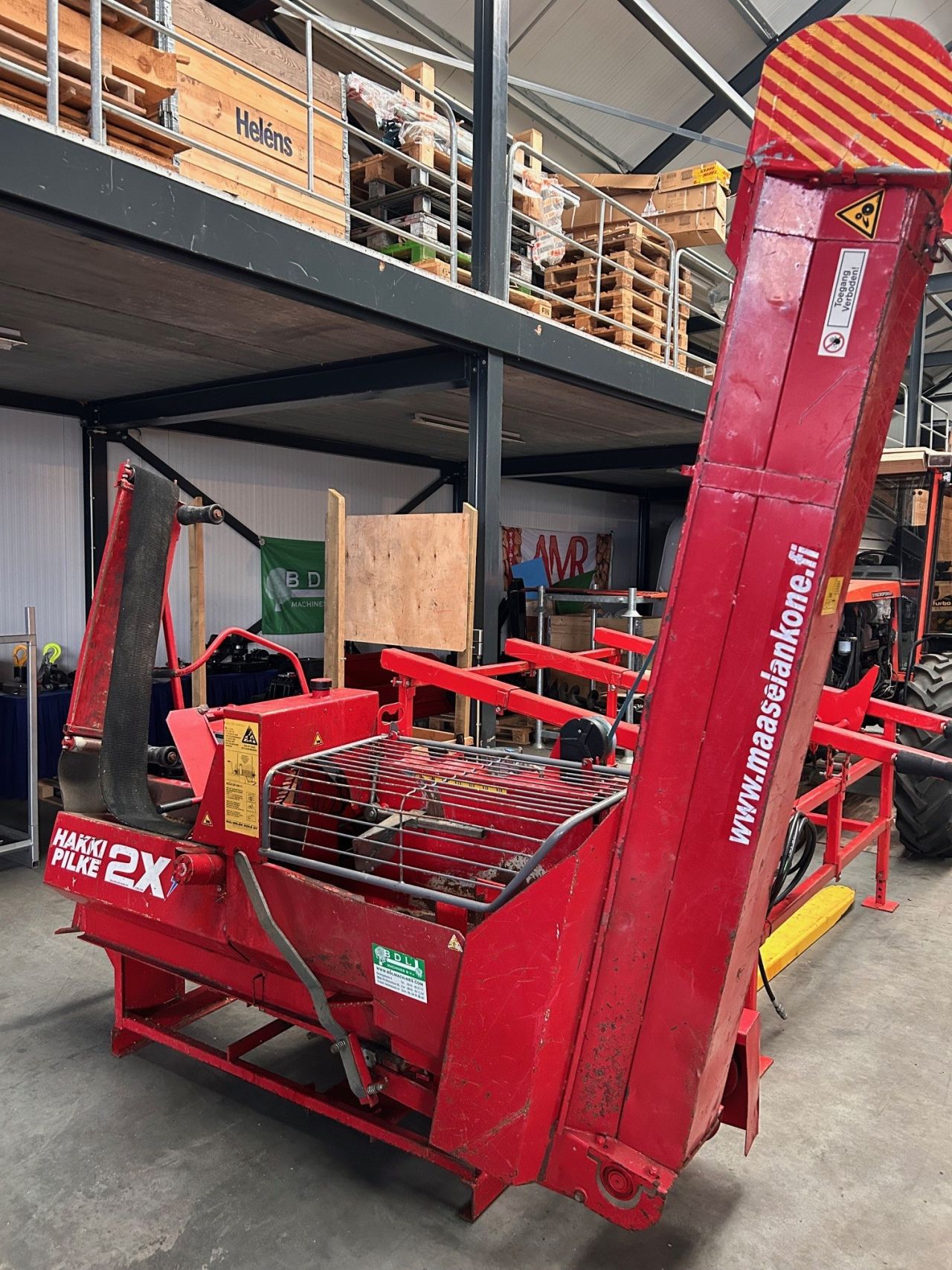 Gebruikte Hakki Pilke 2X zaagkloofmachine kloofmachine