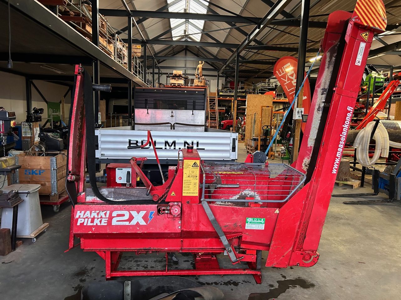 Gebruikte Hakki Pilke 2X zaagkloofmachine kloofmachine