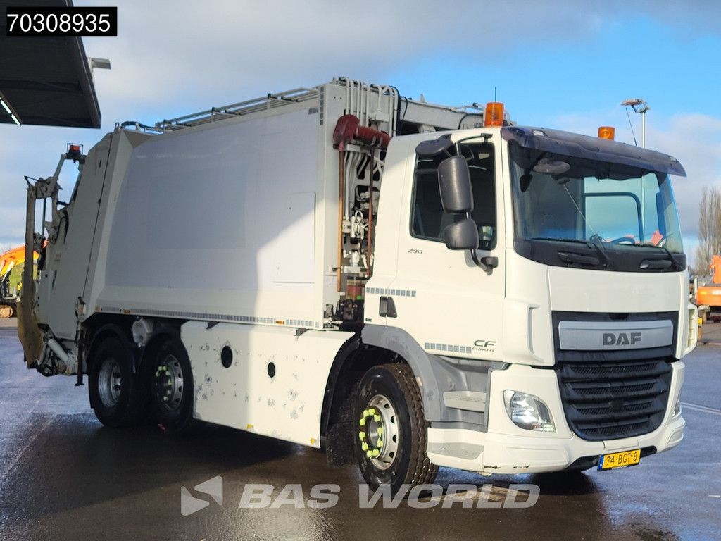 DAF CF 290 6X2 Haller Medium XL Mega Steering axle Automatic Euro 6