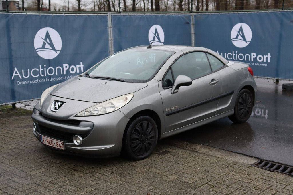 Passenger car Peugeot 207cc Petrol 120hp 2009 (Margin)