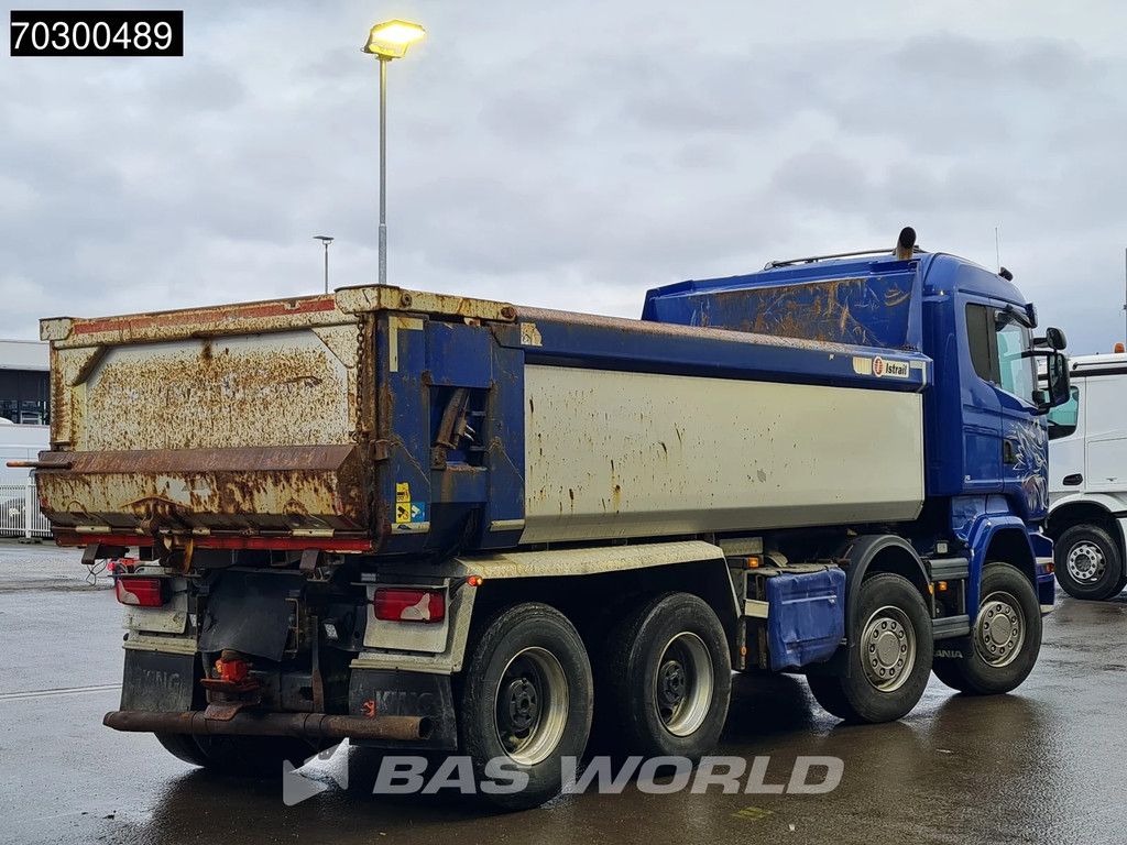 Scania R R580 8X4 14m3 tipper steelsuspension Big-axle Retarder Automatic Euro 6